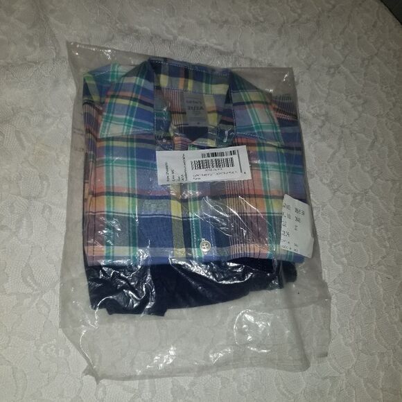 Carter’s Baby Boys  Shirt &  Shorts Outfit Set 2T/2A new with tags - Picture 2 of 7